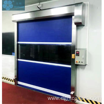 Professional production pvc fast rolling shutter door